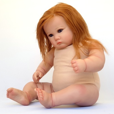 Boneca bebé reborn Mariana, peso 4 kg, pesada, cabeça flexível, corpo em tecido, vinil macio, pele 3D, criança realista de 60 cms, presente de aniversário Boneca bebé reborn Mariana, peso 4 kg, pesada, cabeça flexível, corpo em tecido, vinil macio, pele 3D, criança realista de 60 cms, presente de aniversário