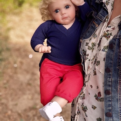 Bebé reborn menino Miguel, com cabelo enraizado realista, peso 2kg, boneca infantil realista de 60 cm com corpo de pano, envio rápido, pronto para enviar Bebé reborn menino Miguel, com cabelo enraizado realista, peso 2kg, boneca infantil realista de 60 cm com corpo de pano, envio rápido, pronto para enviar