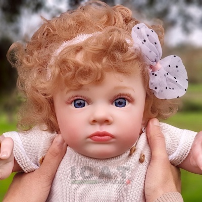 Boneca Reborn Menina Sónia, cabelo Enraizado Realista, Peso 2 kg, Boneca Infantil Realista de 50 cms com Corpo de Tecido, Envio Rápido, Ideal para Presente de Aniversário Boneca Reborn Menina Sónia, cabelo Enraizado Realista, Peso 2 kg, Boneca Infantil Realista de 50 cms com Corpo de Tecido, Envio Rápido, Ideal para Presente de Aniversário