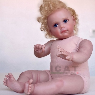 Bebé reborn menino Miguel, com cabelo enraizado realista, peso 2kg, boneca infantil realista de 60 cm com corpo de pano, envio rápido, pronto para enviar Bebé reborn menino Miguel, com cabelo enraizado realista, peso 2kg, boneca infantil realista de 60 cm com corpo de pano, envio rápido, pronto para enviar