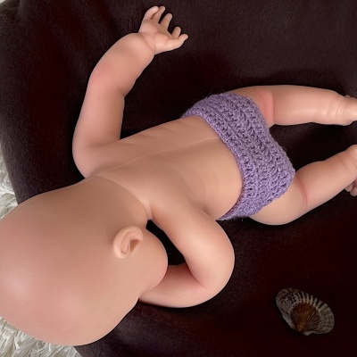 Boneca Reborn Menina Corpo Inteiro Silicone Belle, 1,6 kg, 40 cm, Boneca Realista Acordada com Olhos Abertos, Banhável, Entrega Rápida