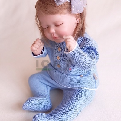 Bebé reborn recém-nascido Britney com cabelo enraizado, boneca de dormir realista, 1 kg, pronto para enviar, presente de aniversário