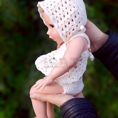 Bebé Reborn Menina Corpo Inteiro Silicone Catarina, 34cm, Menina Prematura Realista, 1,2kg, Anatomicamente Correcto, Banhável