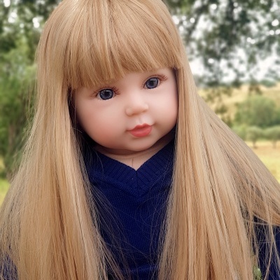 Bonecas Bebês Reborn Gêmeas Para Crianças, 58 cm, 1,5 kg, Cabelo Loiro Longo, Corpo De Tecido, Vinil Macio, Tamanho Natural, Envio Rápido Bonecas Bebês Reborn Gêmeas Para Crianças, 58 cm, 1,5 kg, Cabelo Loiro Longo, Corpo De Tecido, Vinil Macio, Tamanho Natural, Envio Rápido