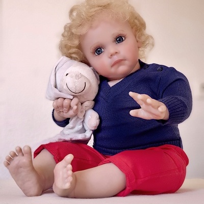 Bebé reborn menino Miguel, com cabelo enraizado realista, peso 2kg, boneca infantil realista de 60 cm com corpo de pano, envio rápido, pronto para enviar Bebé reborn menino Miguel, com cabelo enraizado realista, peso 2kg, boneca infantil realista de 60 cm com corpo de pano, envio rápido, pronto para enviar