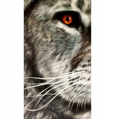 Leão painéis múltiplos conjunto de quatro  de pintura em canvas dividida para decoração de casas