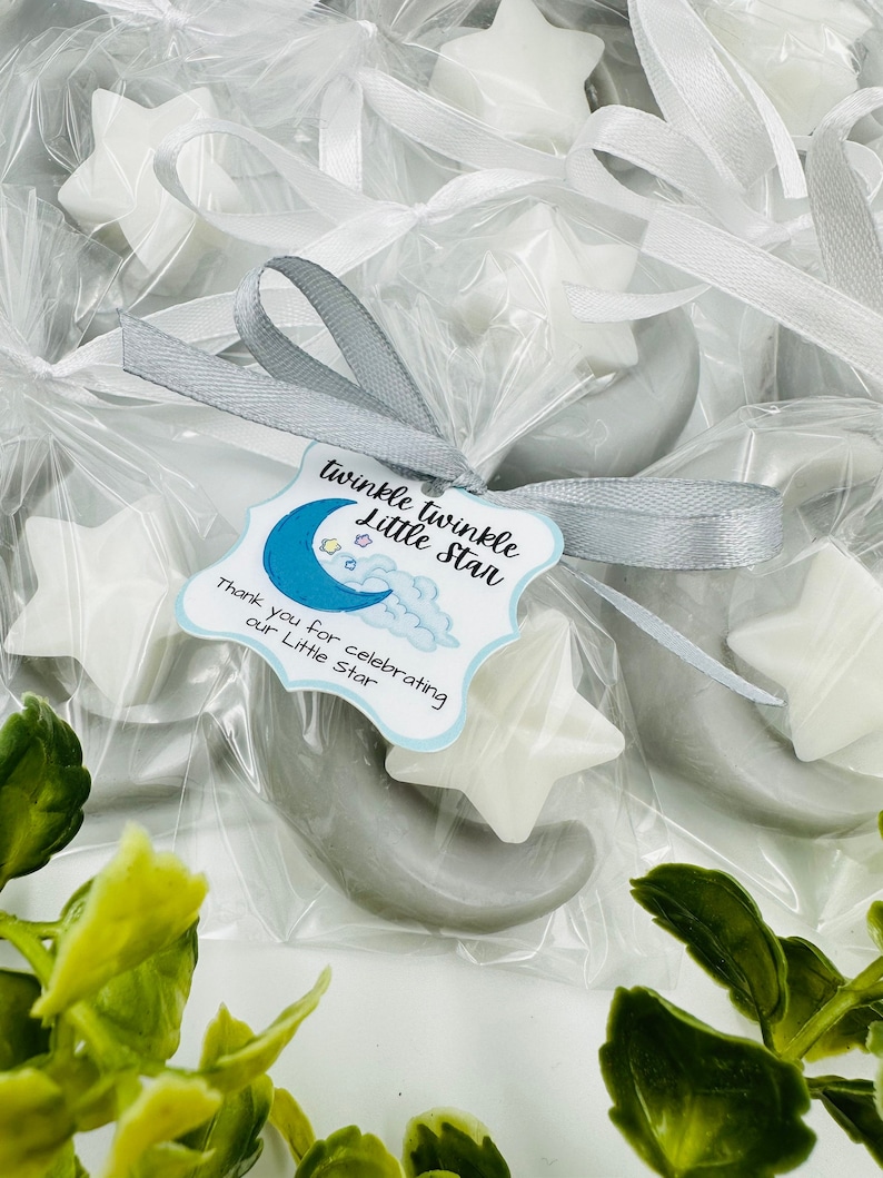 Lembrança Sabonetes Lua + Estrela