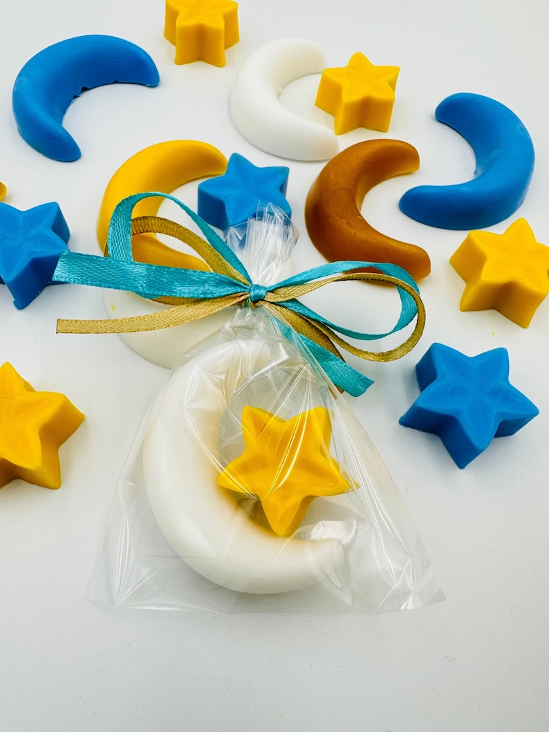 Lembrança Sabonetes Lua + Estrela