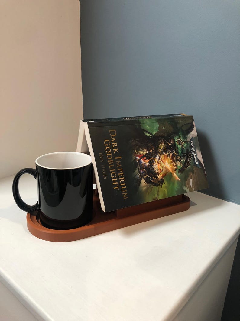 Suporte Multifuncional para Livro e Caneca