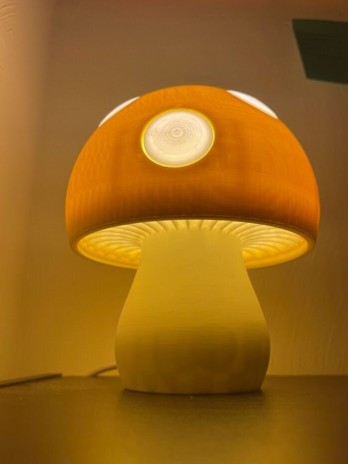 Candeeiro Cogumelo – Um Toque de Fantasia para Qualquer Espaço