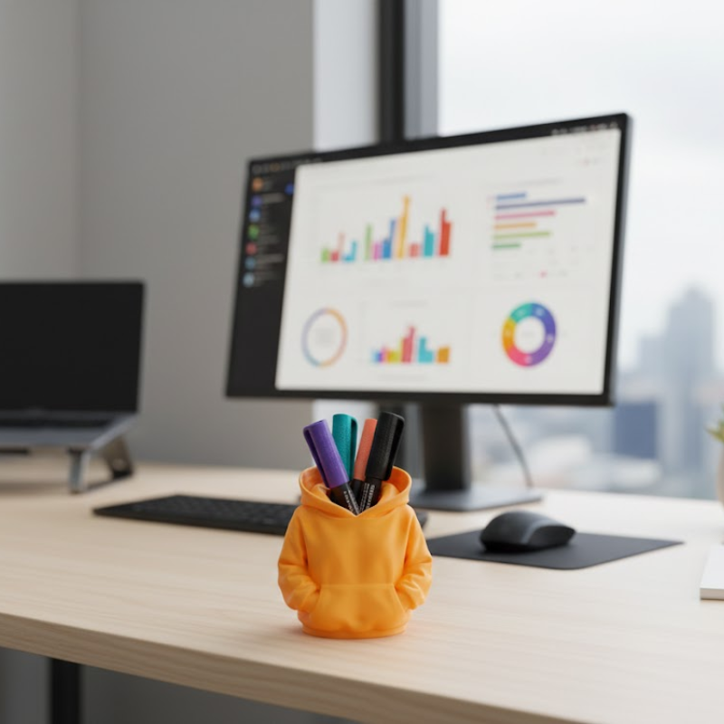 Porta-canetas Suéter