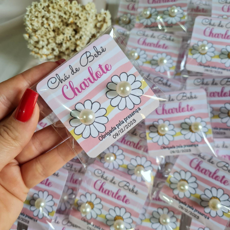 Lembrança Brincos de Pérola