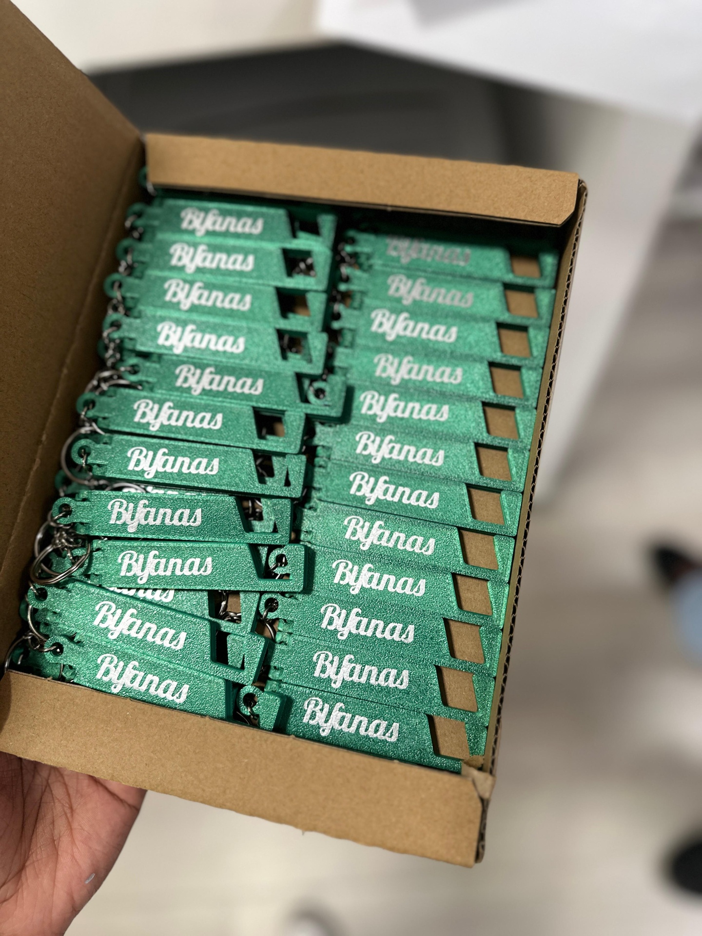 Porta-Chaves Suporte de Telemóvel Dobrável