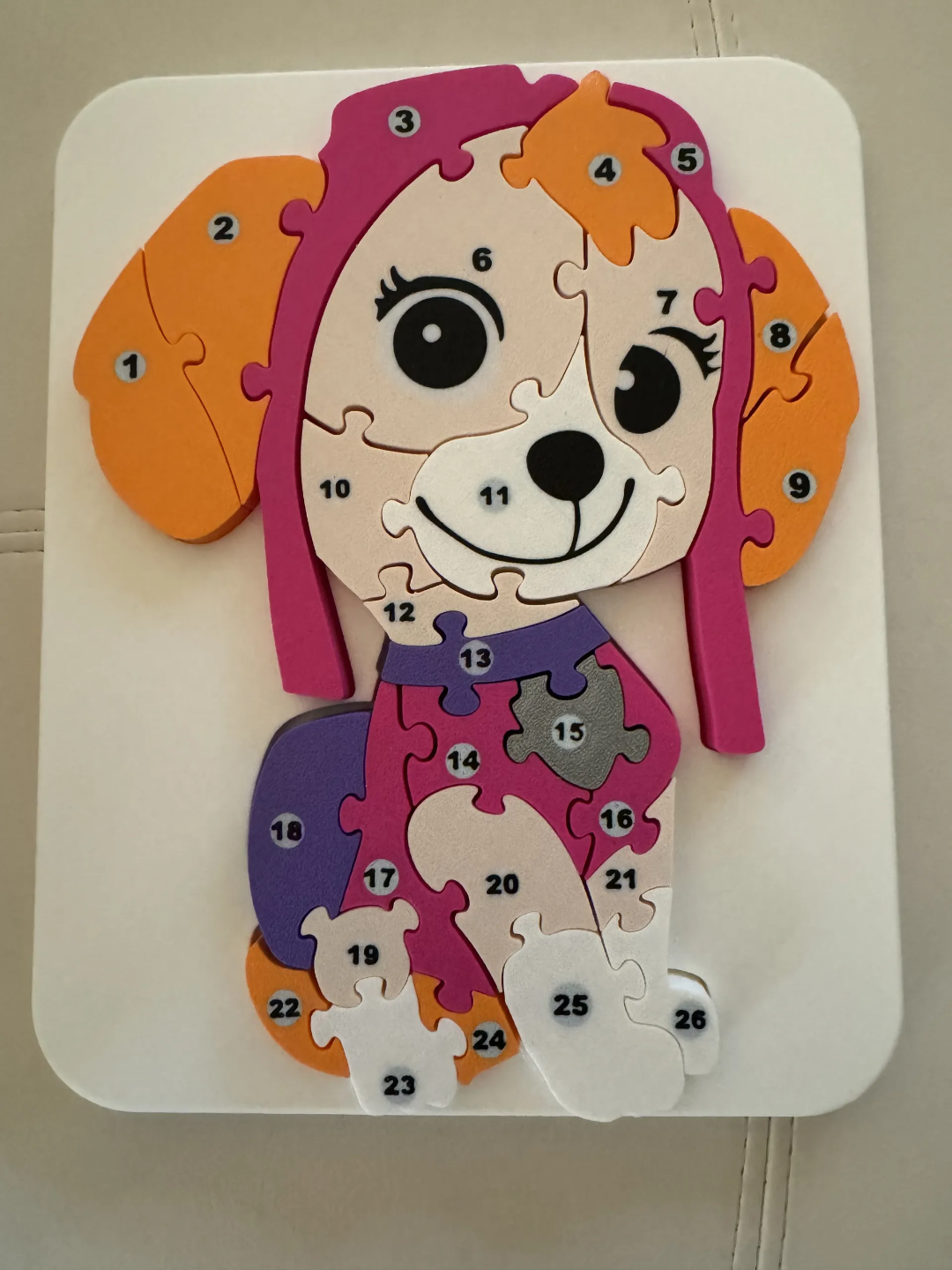 Quebra-cabeça Patrulha Pata - Educativo e Personalizável