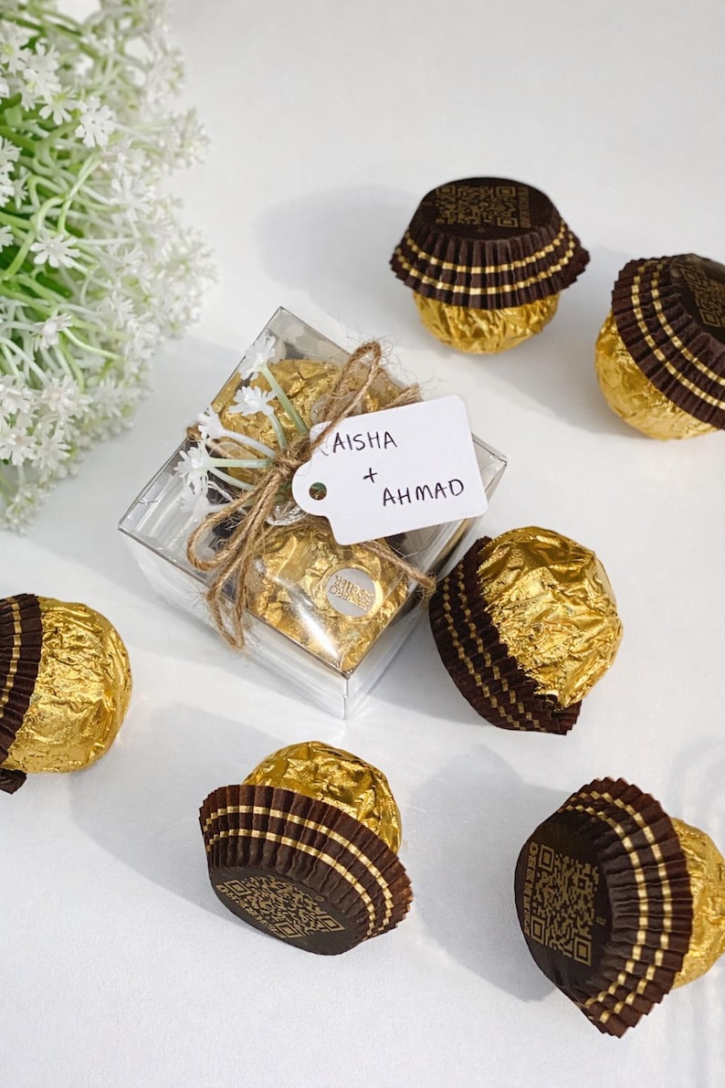 Lembrança Caixinha de Luxo com Ferrero Rocher