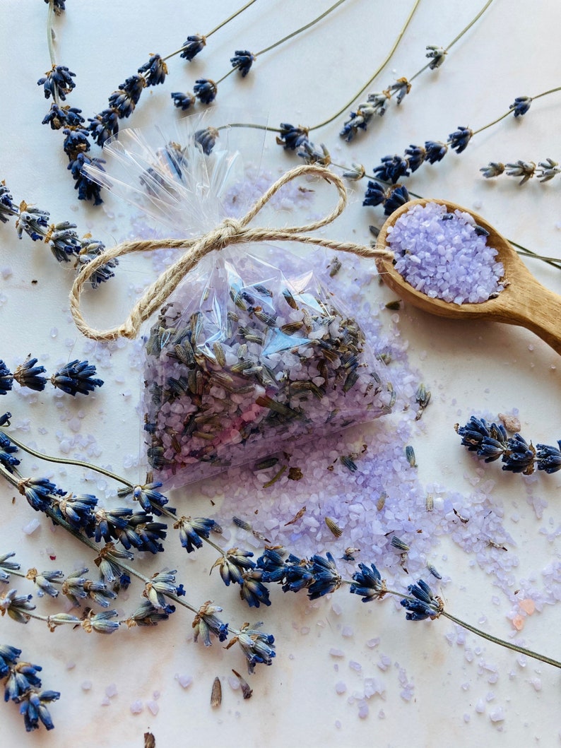 Lembrança Sal de Banho com Lavanda