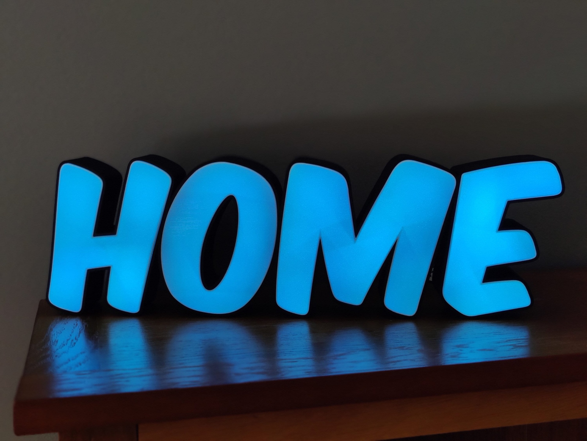 Letreiro Luminoso RGB Personalizável