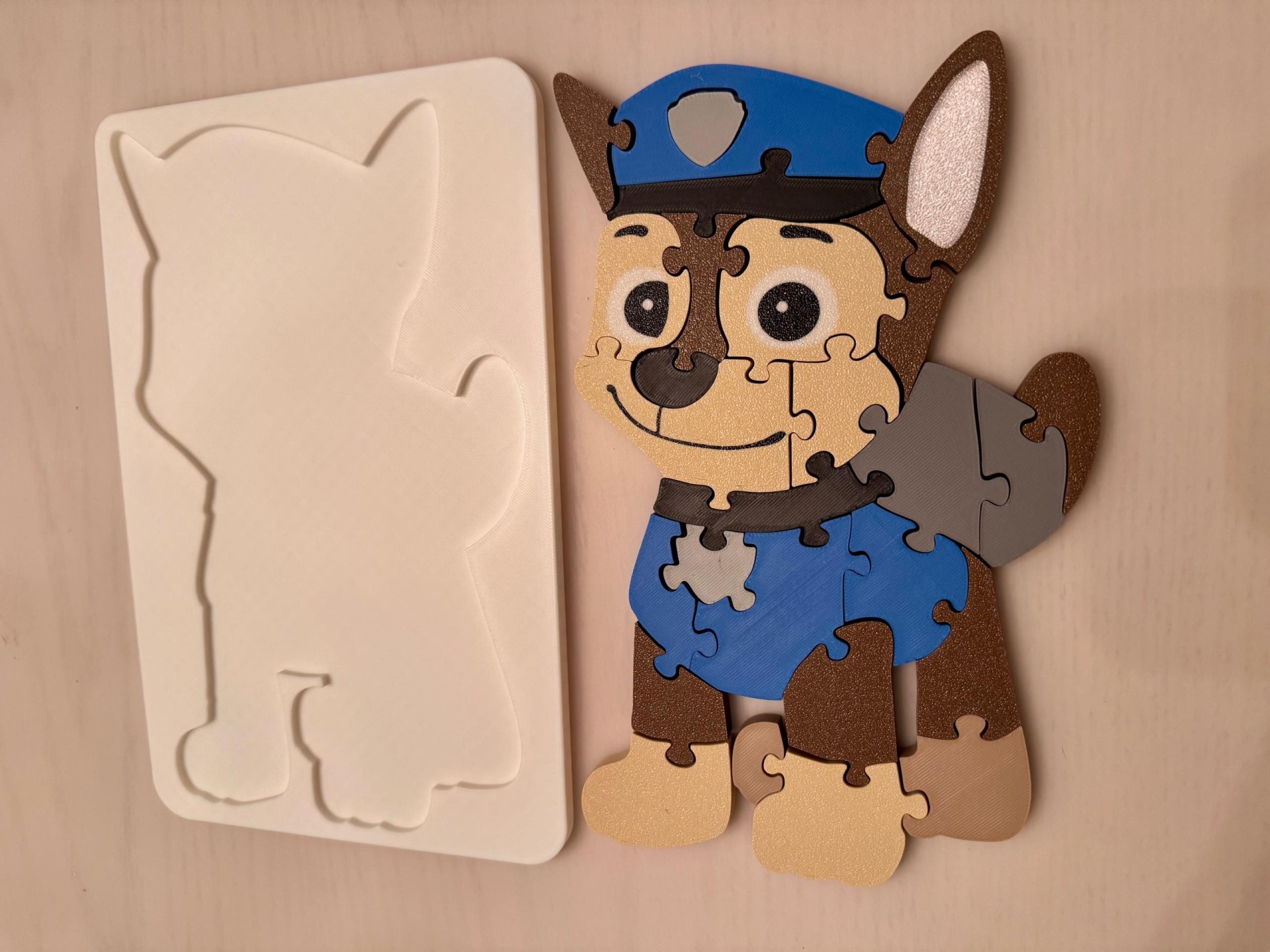 Quebra-cabeça Patrulha Pata - Educativo e Personalizável