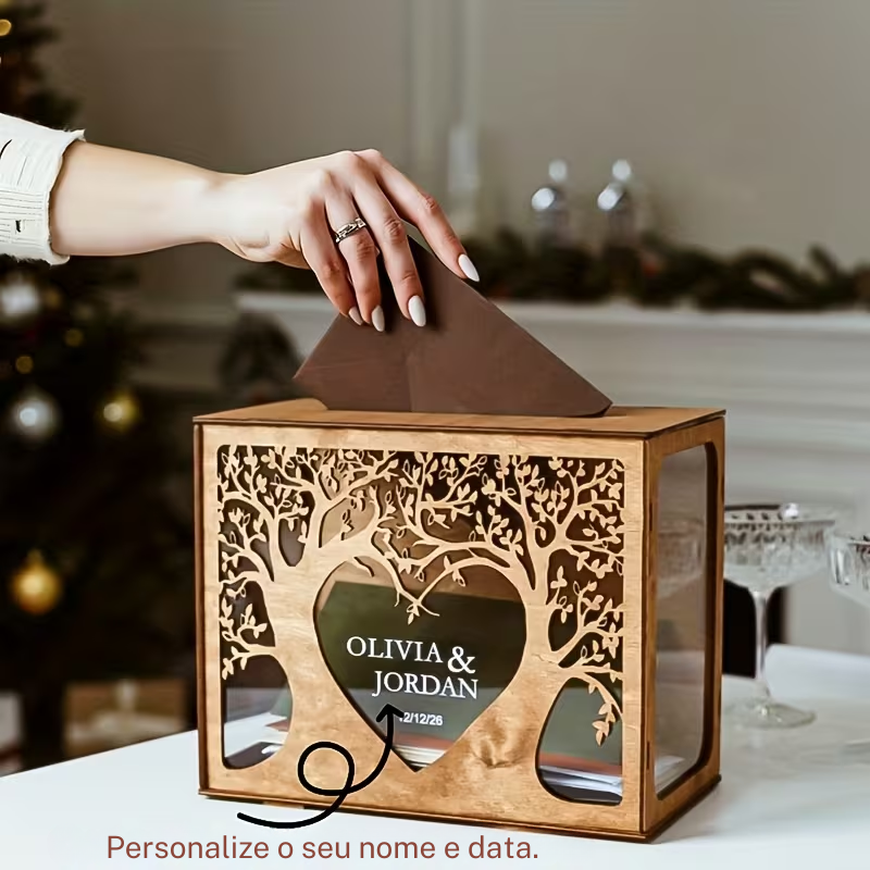 Caixa de Cartões Personalizada