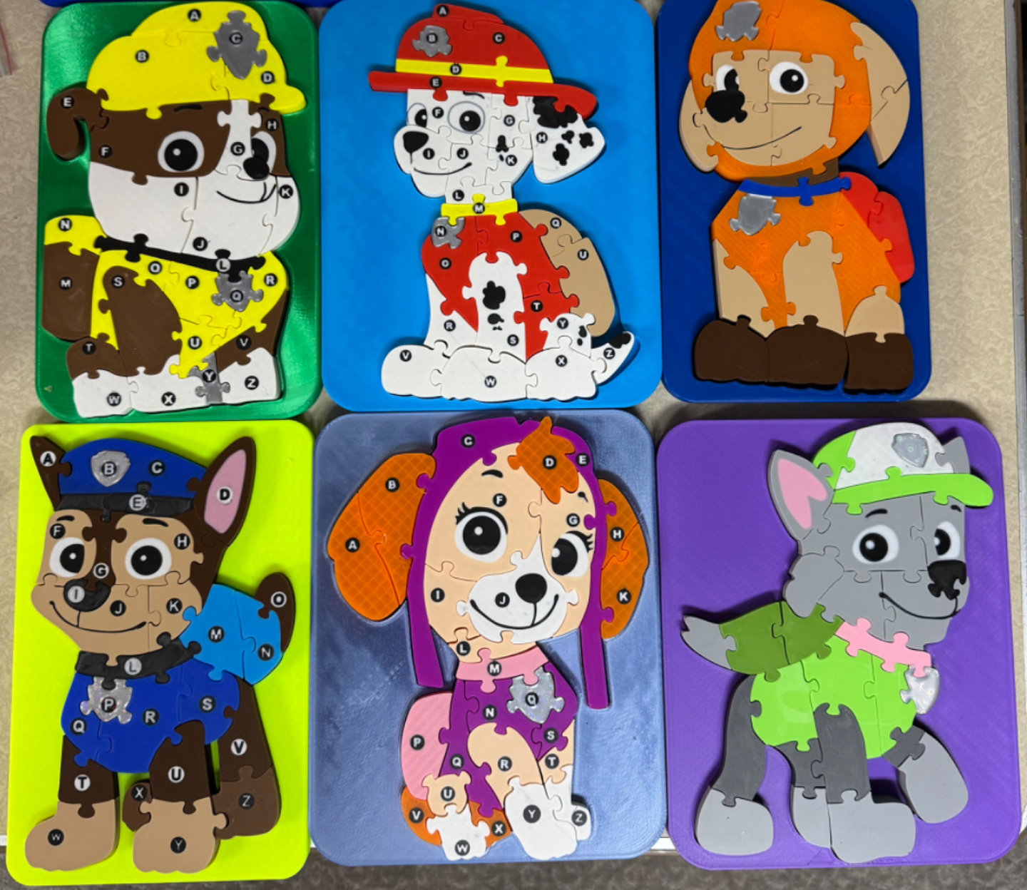 Quebra-cabeça Patrulha Pata - Educativo e Personalizável