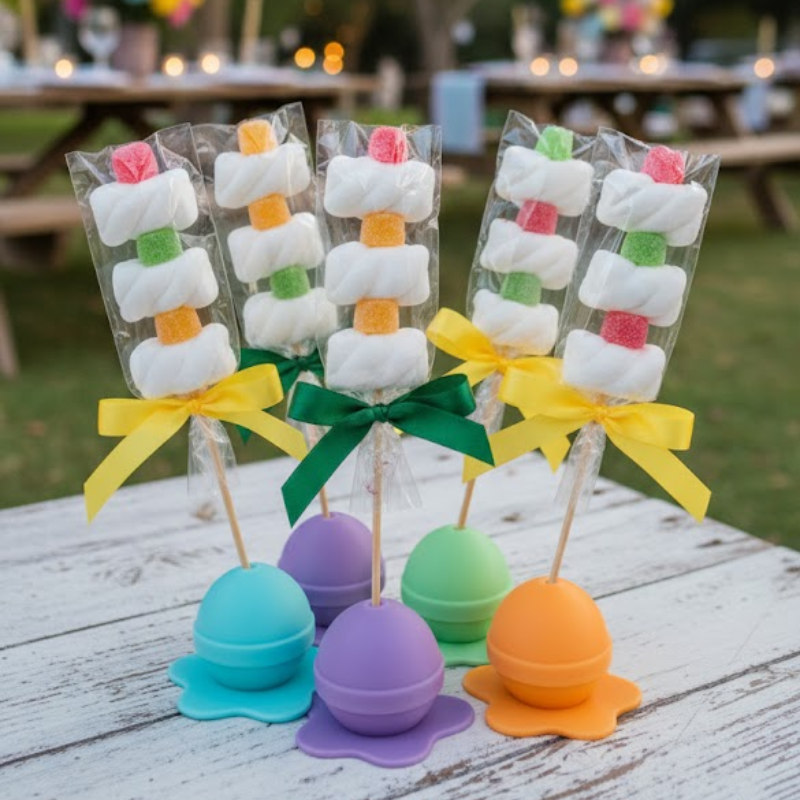 Chupa-Chups Personalizado com Espetadas de Doces