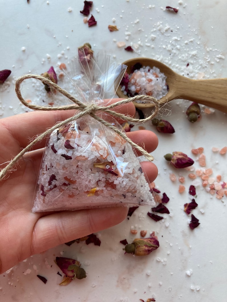 Lembrança Sal de Banho de Rosas