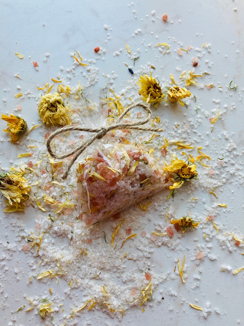 Lembrança Sal de Banho de Calêndula