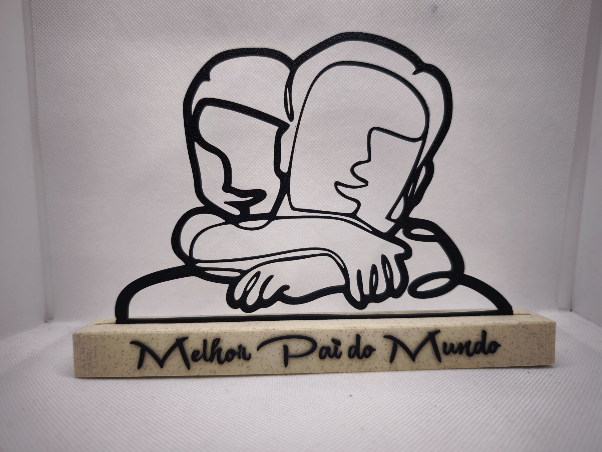 Placa Personalizada Melhor Pai do Mundo