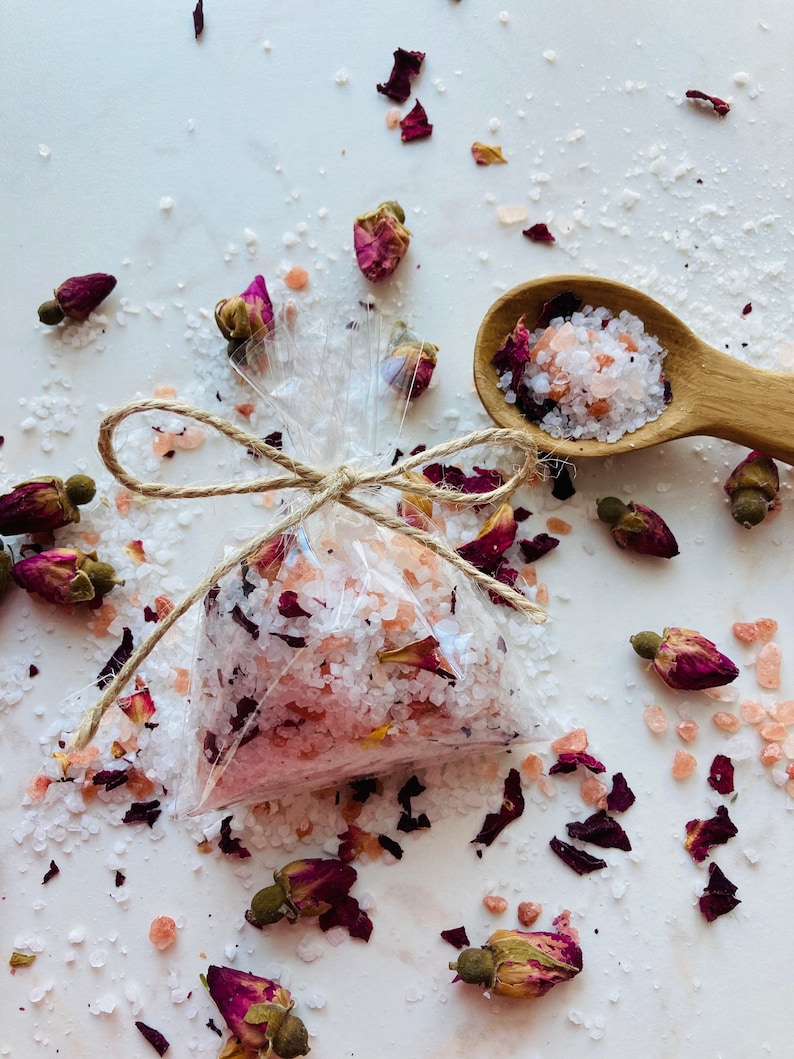 Lembrança Sal de Banho de Rosas
