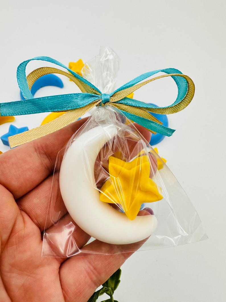 Lembrança Sabonetes Lua + Estrela