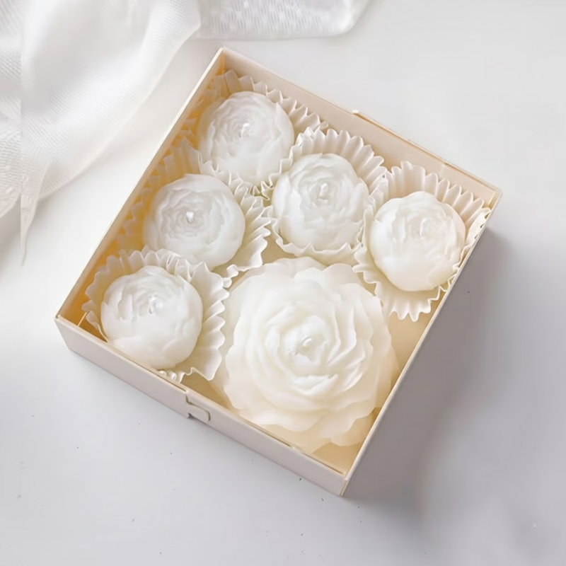 Lembrança Conjunto de Velas Florais