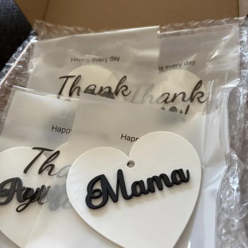 Marcador de Lugar em Coração Personalizado