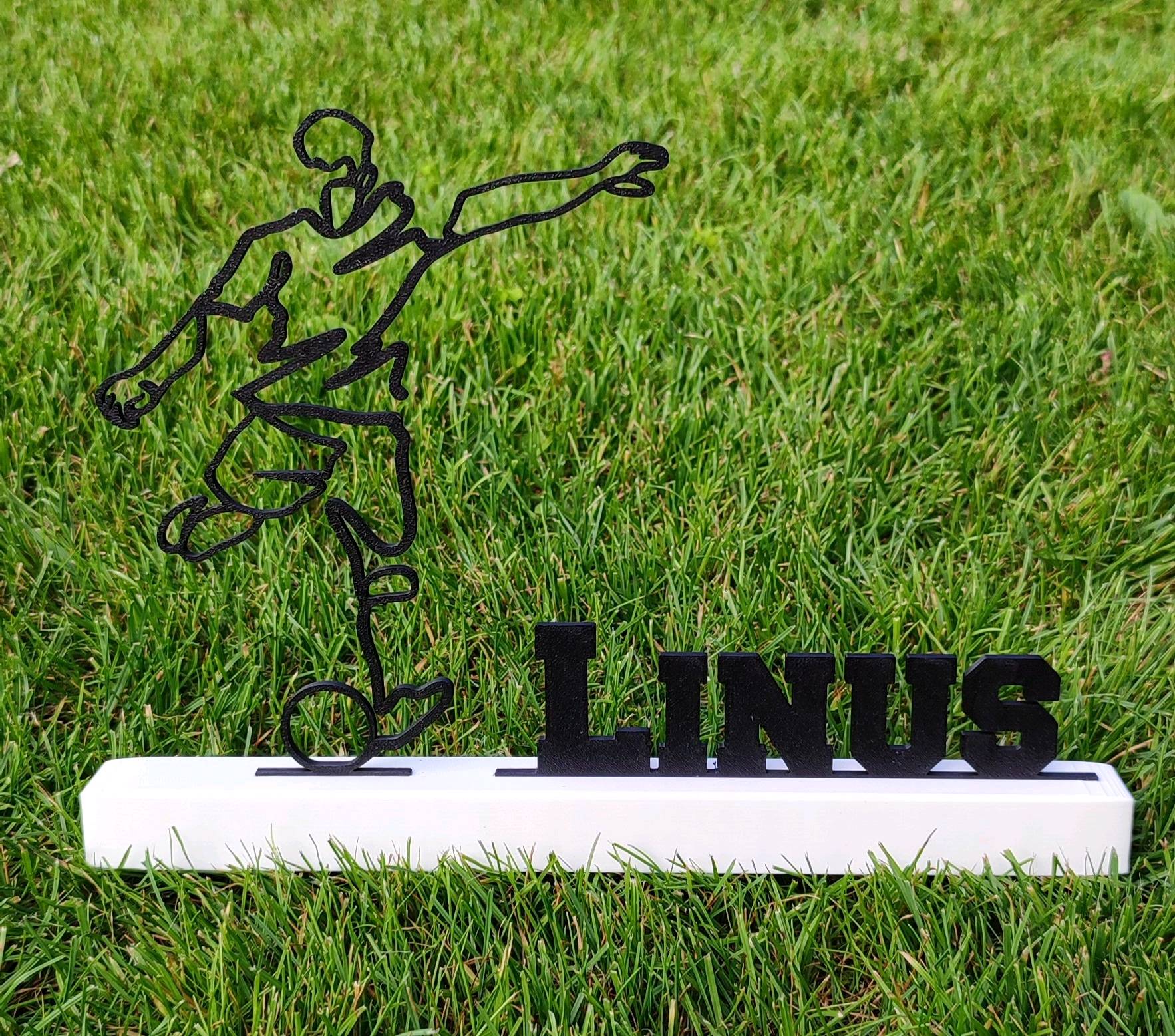 Placa Personalizada Jogador(a) de Futebol