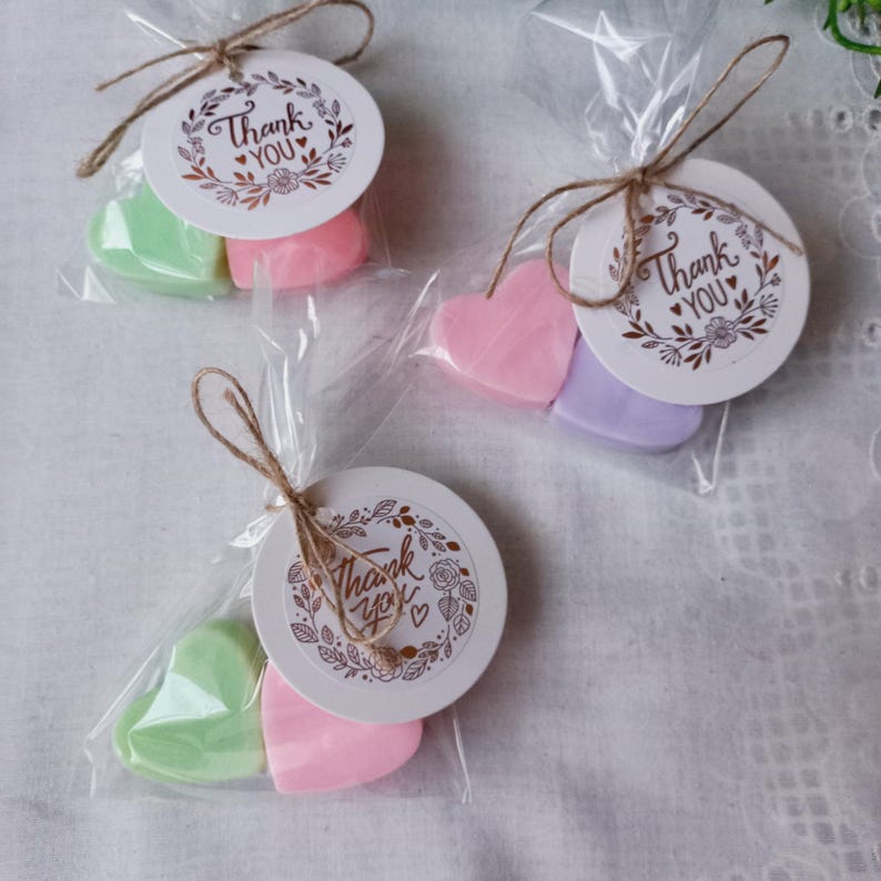 Lembrança Sabonete Mini Corações (x2)