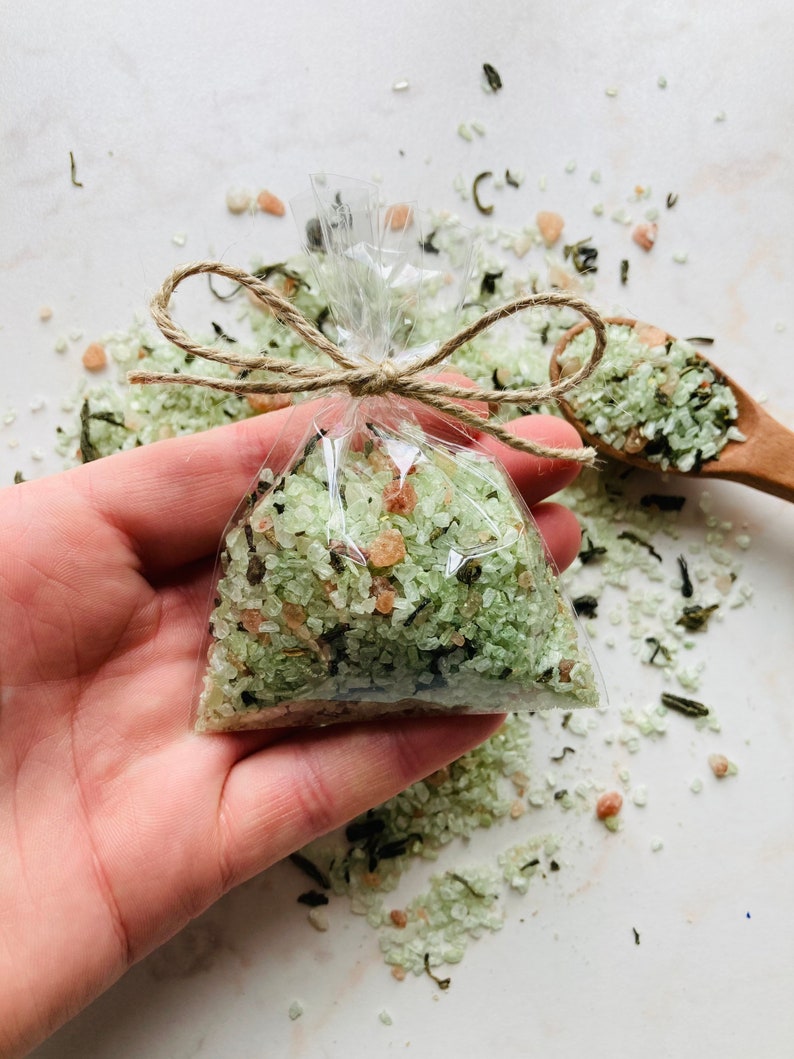 Lembrança Sal de Banho Eucalipto & Chá Verde