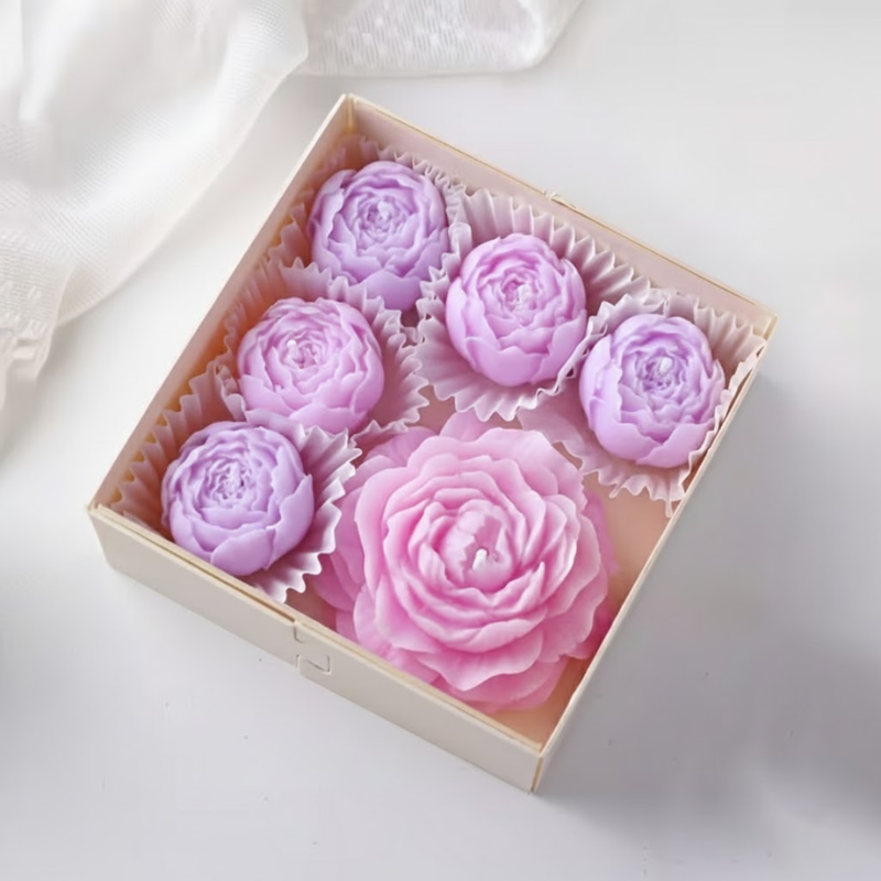 Lembrança Conjunto de Velas Florais