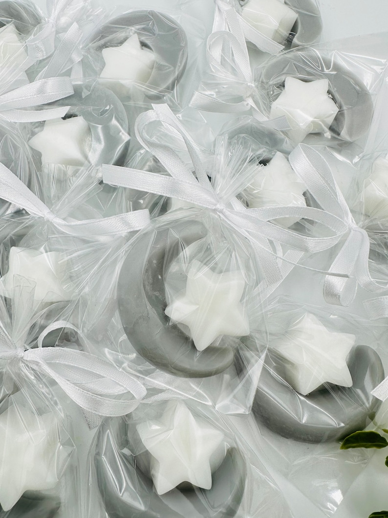 Lembrança Sabonetes Lua + Estrela