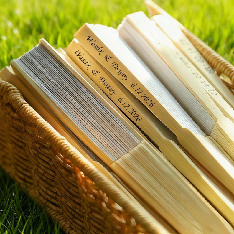 Lembrança Leque Personalizado Clássico