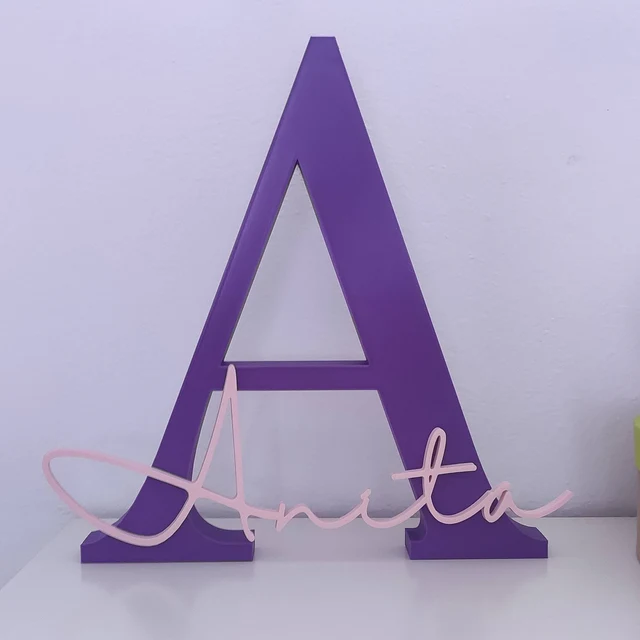 Inicial com Nome Personalizado