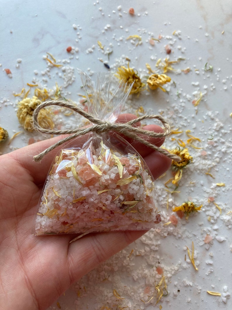 Lembrança Sal de Banho de Calêndula