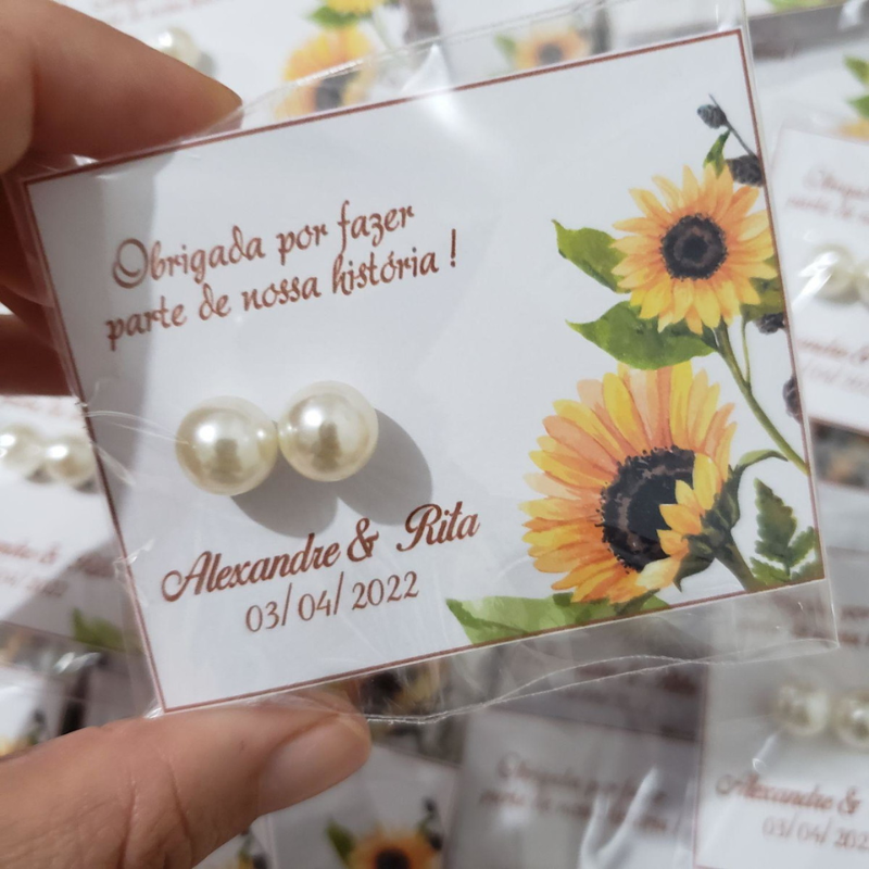 Lembrança Brincos de Pérola