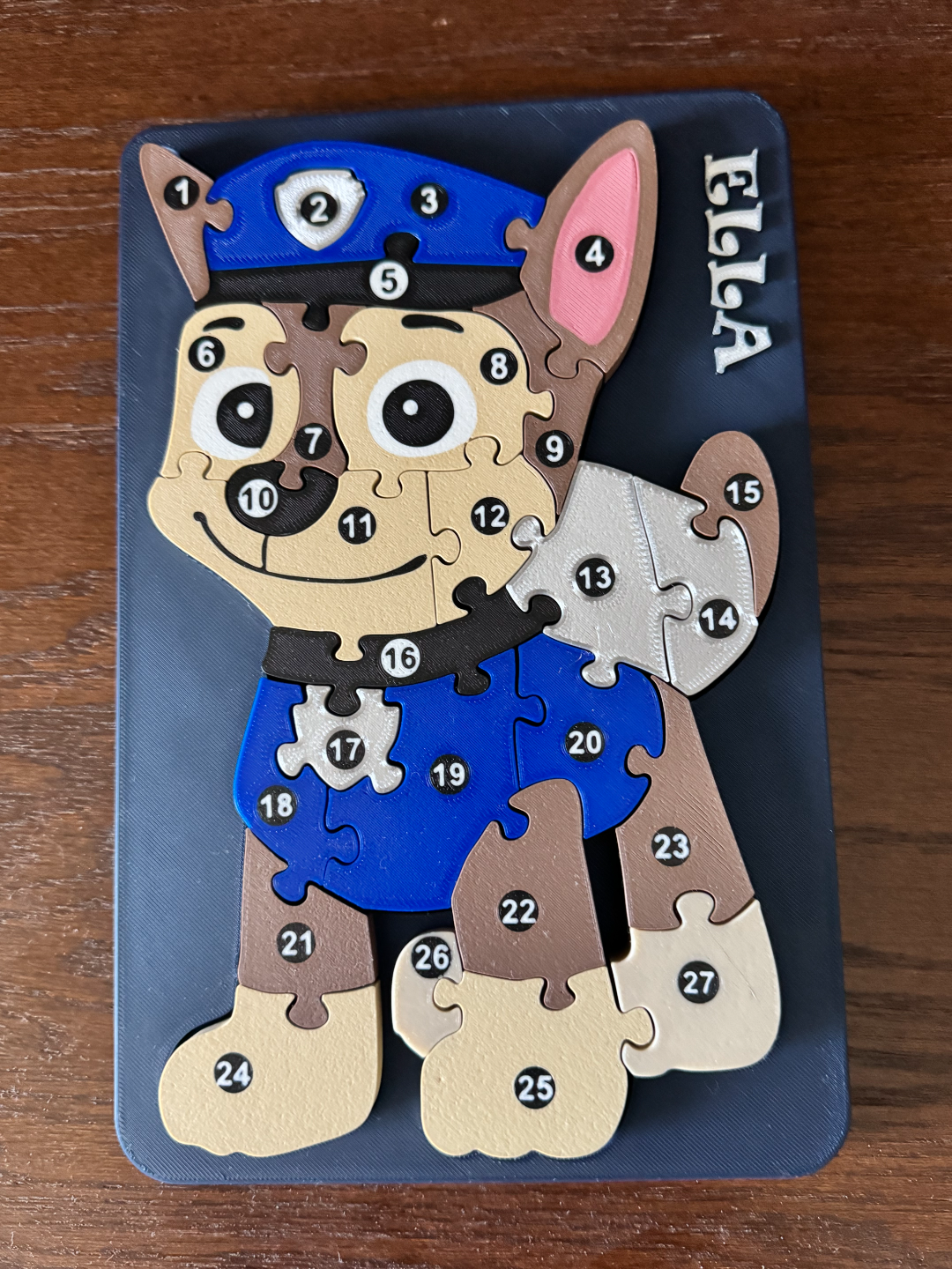 Quebra-cabeça Patrulha Pata - Educativo e Personalizável