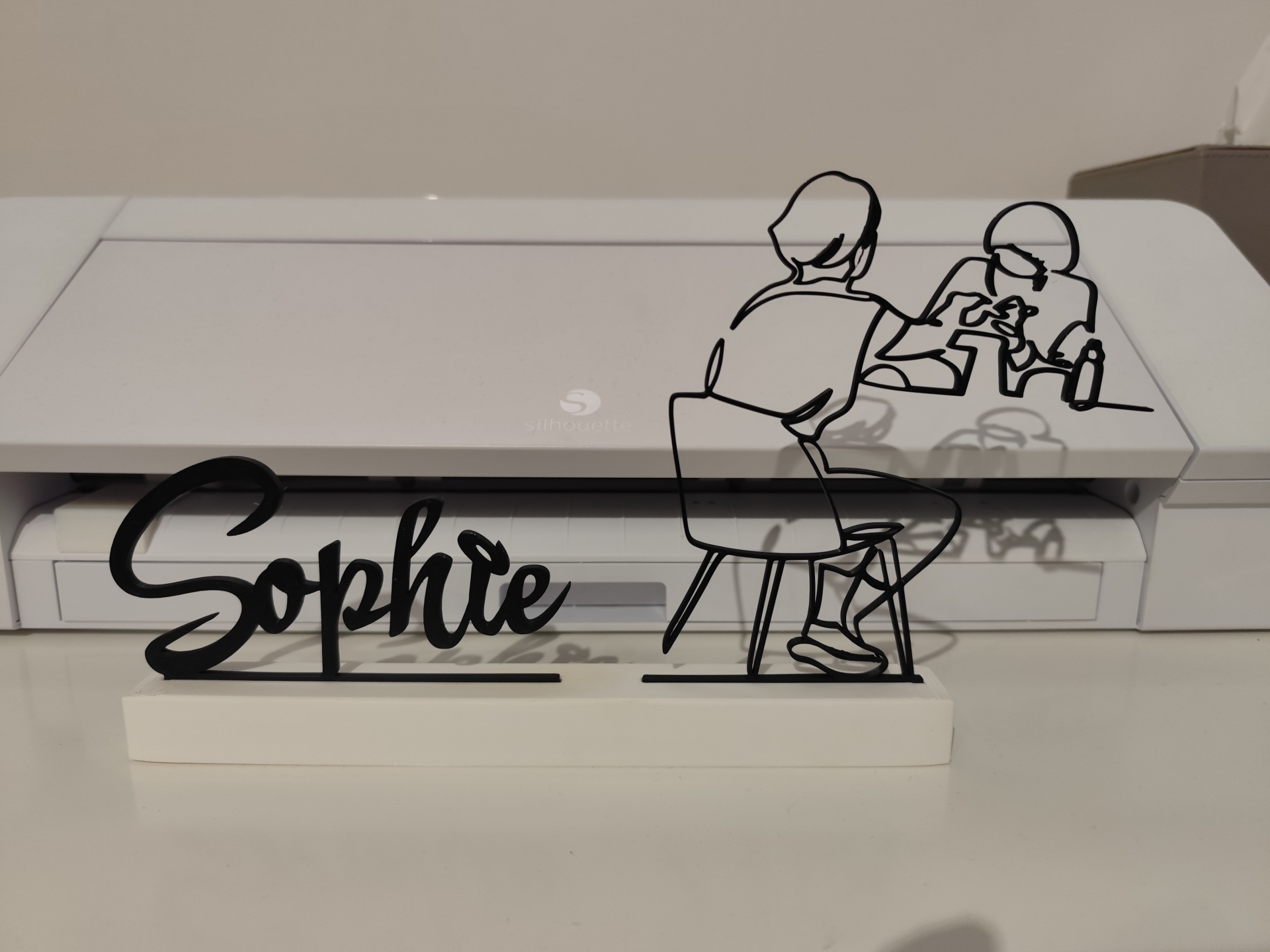 Placa Personalizada de Esteticista de Unhas