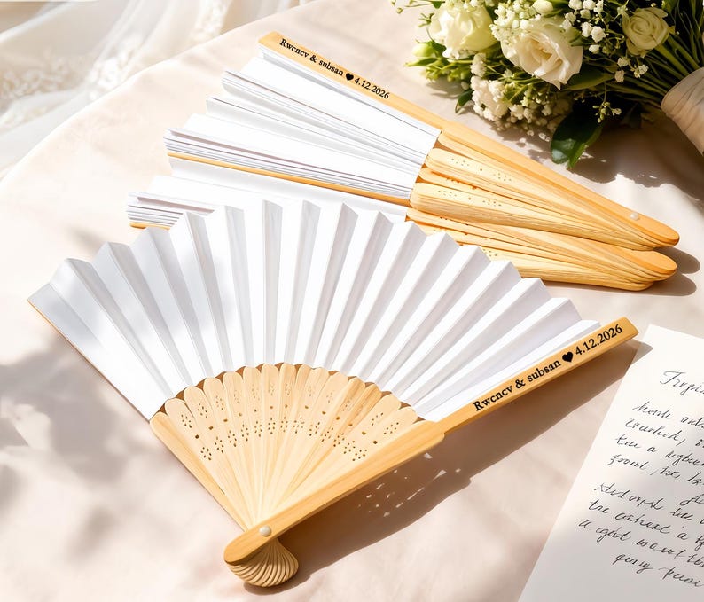 Lembrança Leque Personalizado Clássico