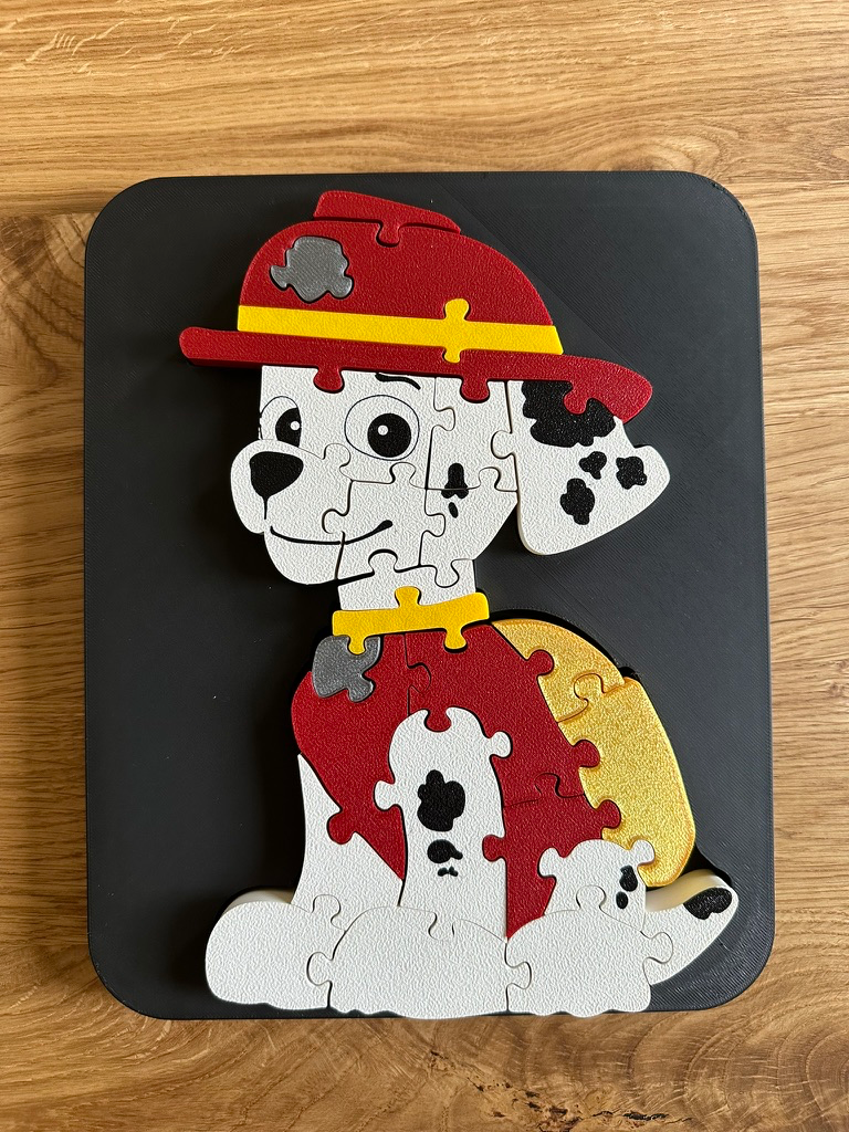 Quebra-cabeça Patrulha Pata - Educativo e Personalizável