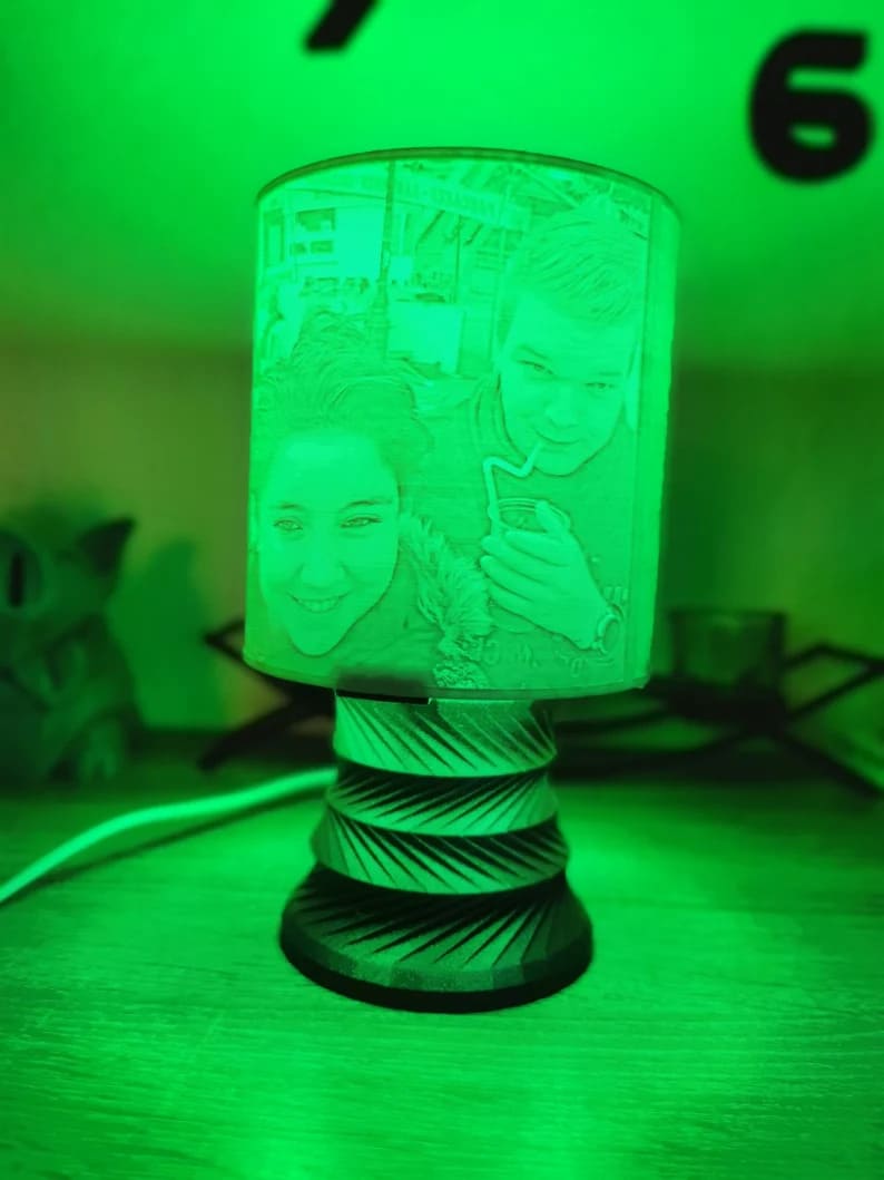 Impressão 3D - Abajur Lithophane