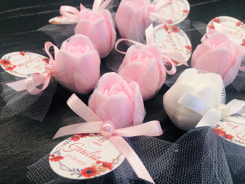 Lembrança Sabonetes Mini Tulipa