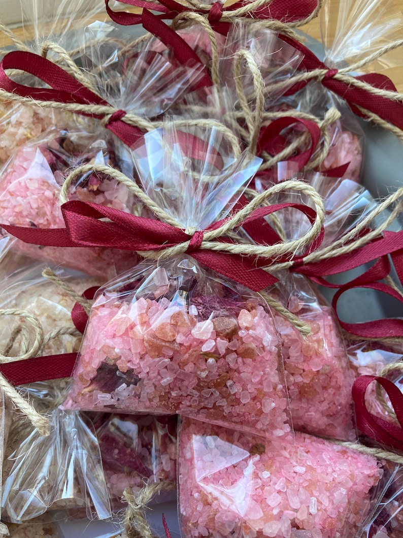 Lembrança Sal de Banho de Rosas