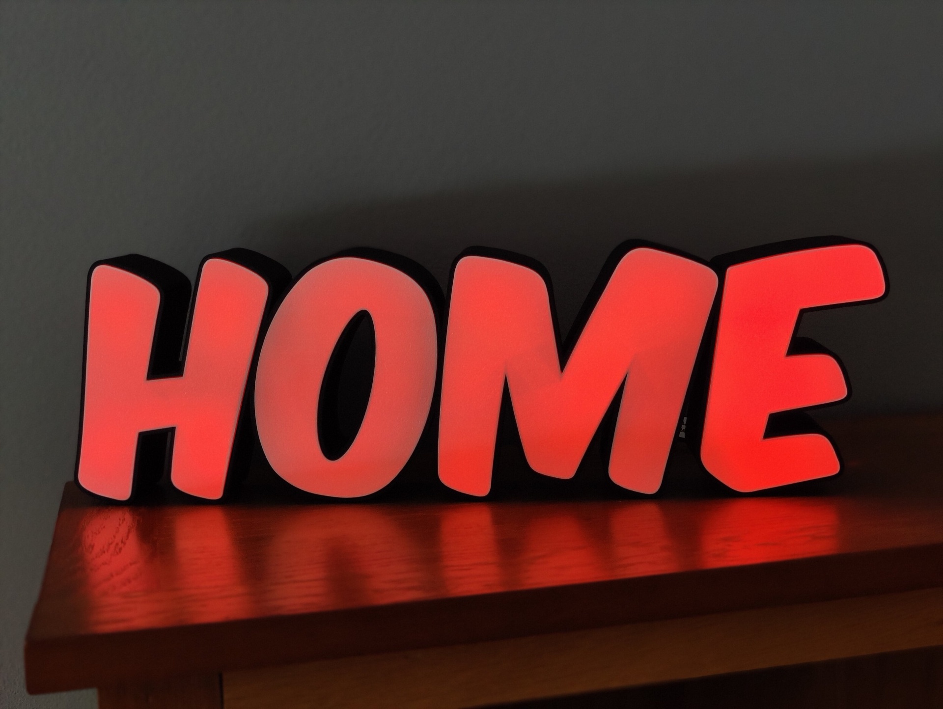 Letreiro Luminoso RGB Personalizável