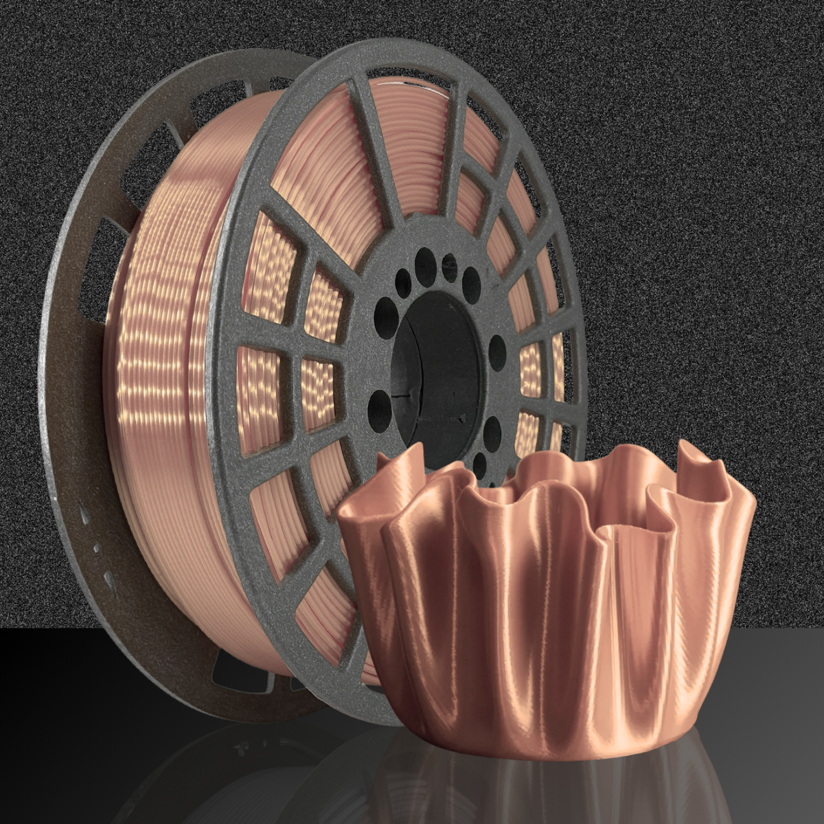 Filamento PLA+ Acetinado